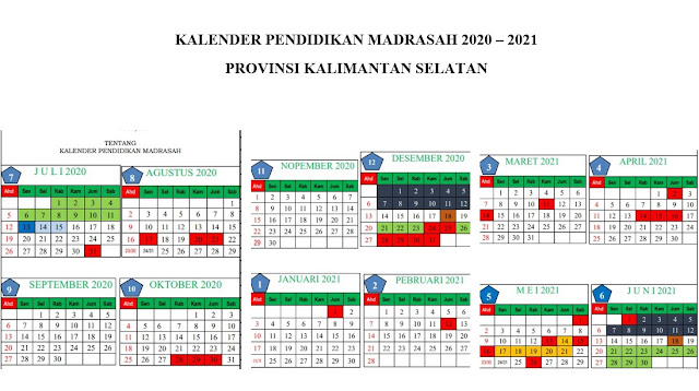 [Baru] √ Kalender Pendidikan Madrasah Tahun Pelajaran 2020-2021 ...