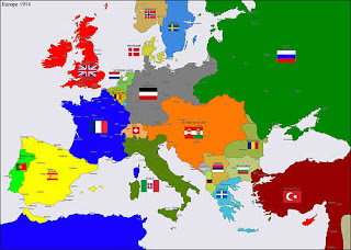 peta negara sebelum perang dunia