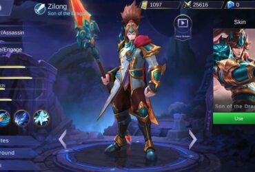 Zilong, Sang Jendral Naga Terbang Karakter Game Mobile Legend