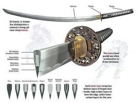 bagian pedang katana
