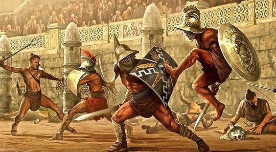 gladiator fight