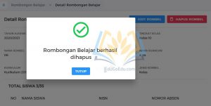 Hapus Rombongan Belajar EMIS 4.0