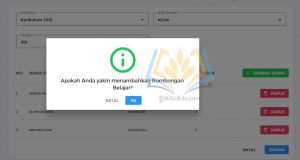 Menambahkan rombel di emis 4.0